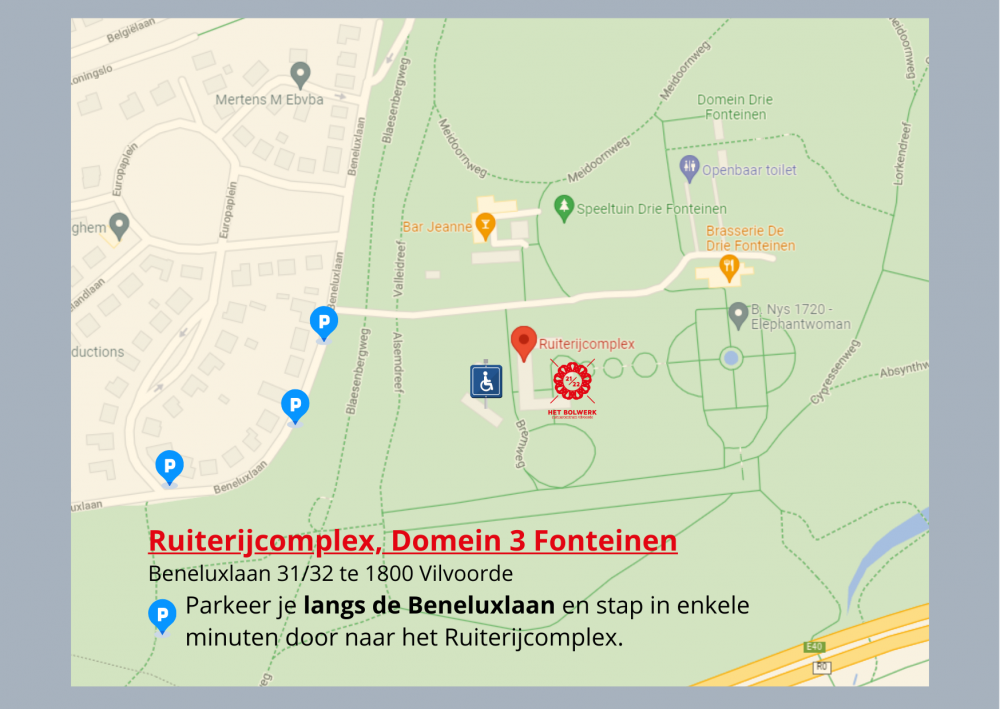 Ruiterijcomplex Domein 3 Fonteinen Ruiterijcomplex Domein 3 Fonteinen