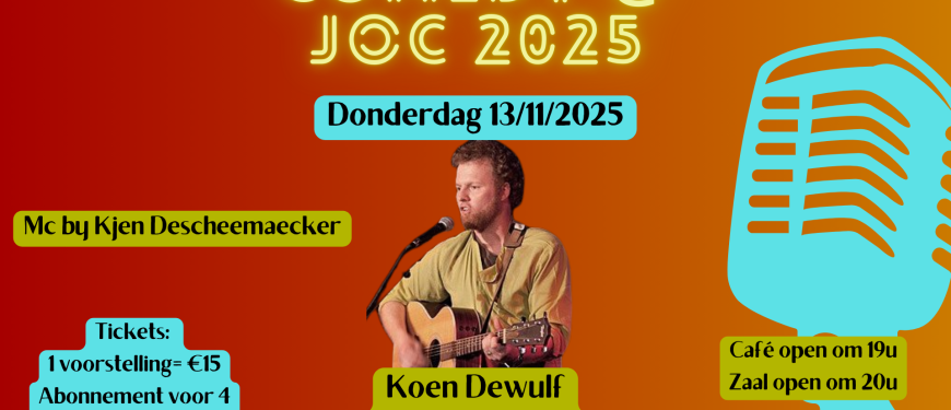 Comedy@joc 2025
