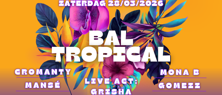Bal Tropical Affiche