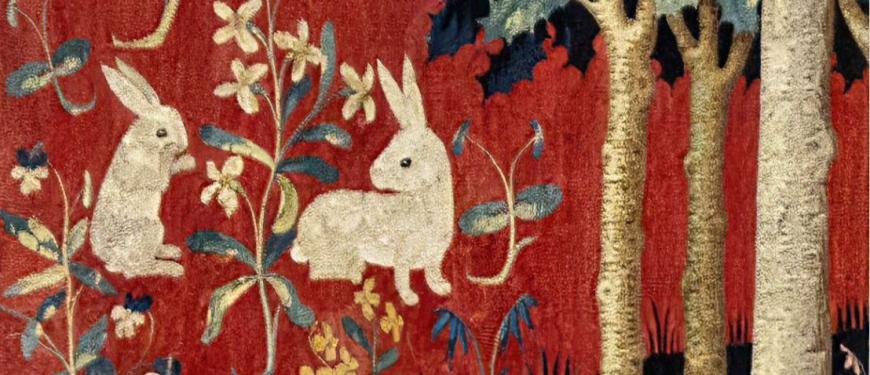 La Dame à la Licorne, détail