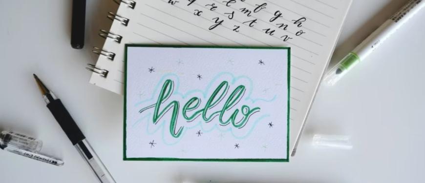 Letters met drie dimensies