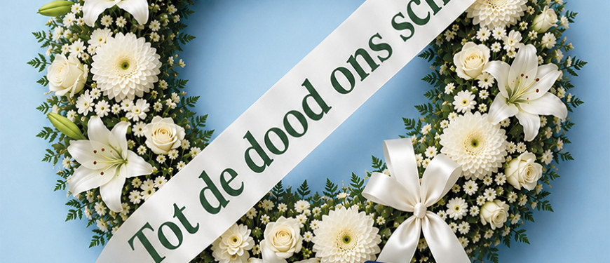 Affiche Tot de dood ons scheidt