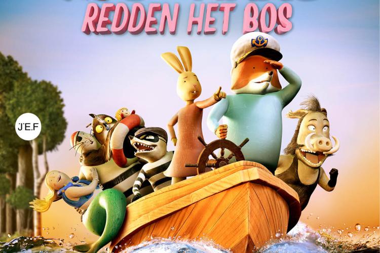 vos en haas redden het bos