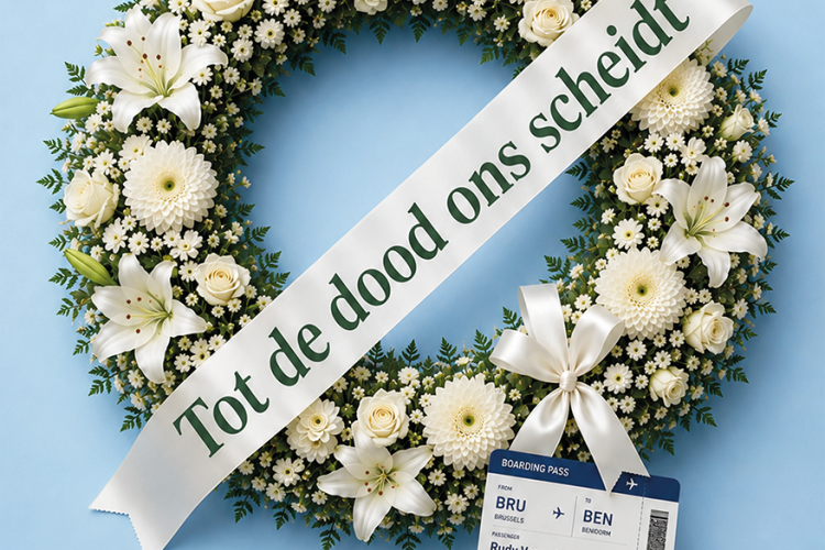Affiche Tot de dood ons scheidt