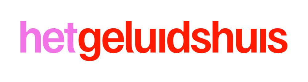 Logo van het geluidshuis Logo van het geluidshuis