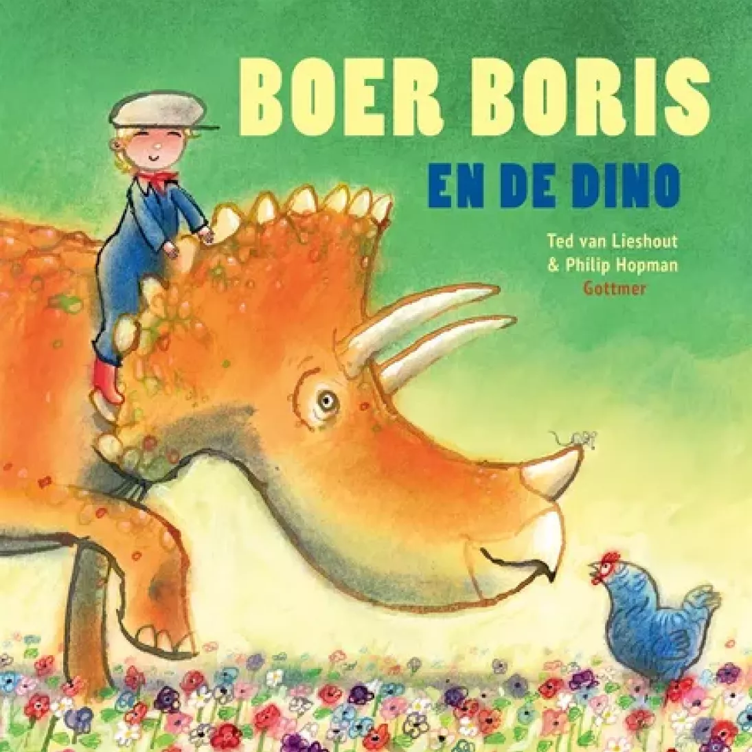 Boer Boris en de dino Cover van Boer Boris en de dino