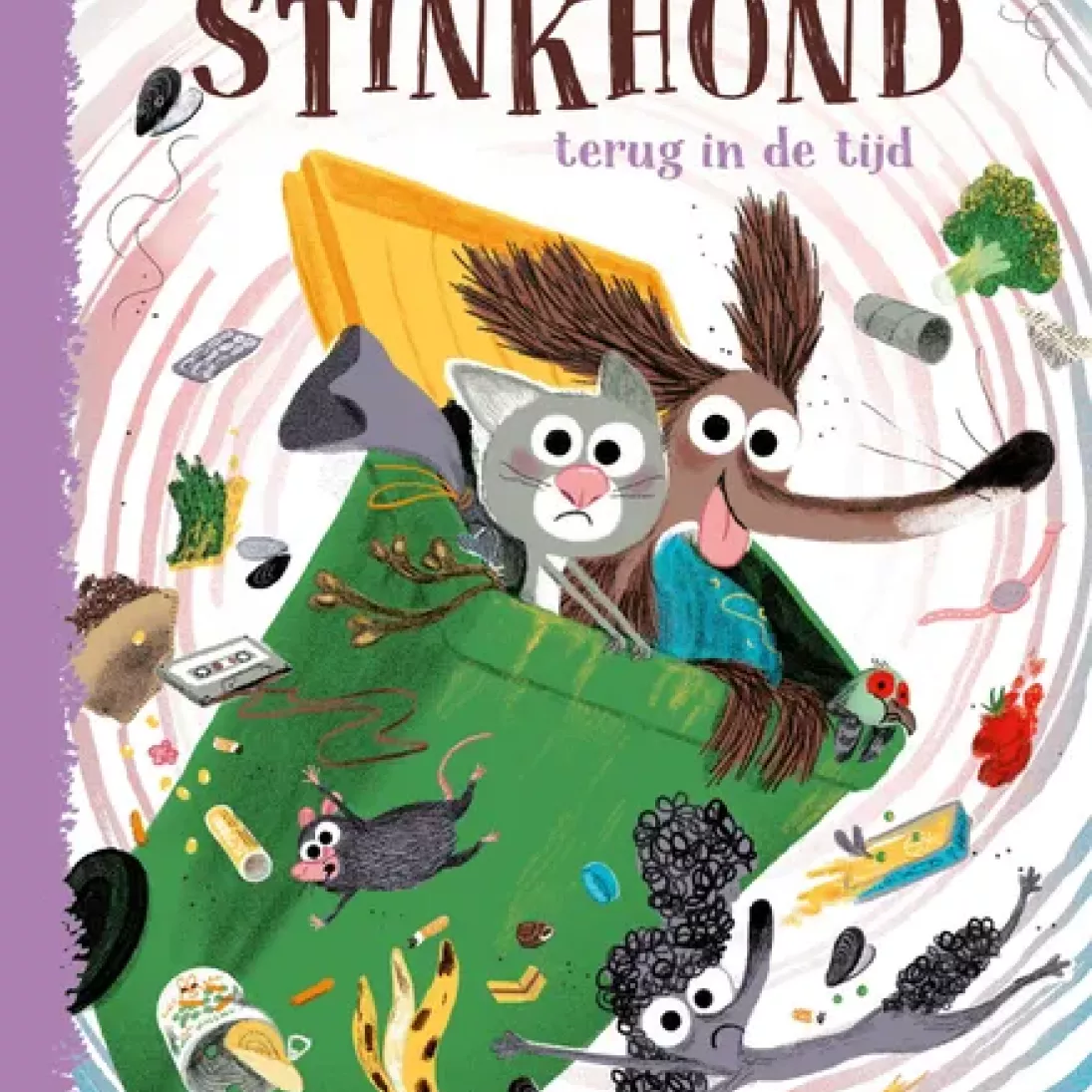 Stinkhond terug in de tijd Cover van Stinkhond terug in de tijd
