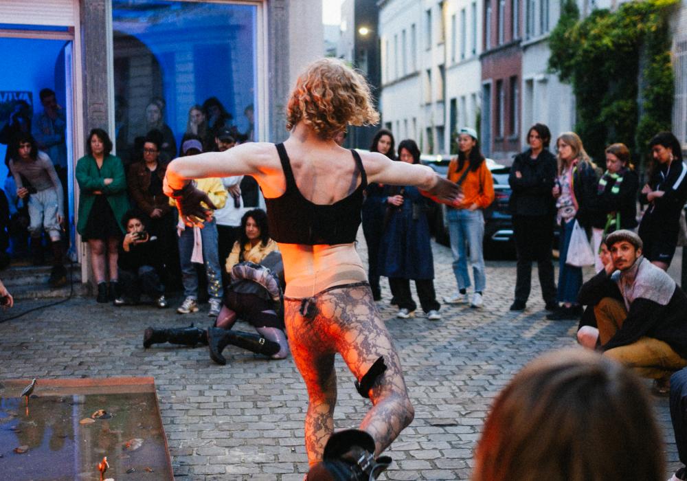 Performance van jongeren (Veduta)