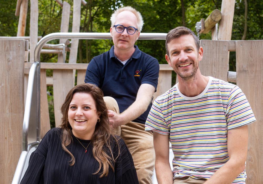 Wouter, Tine en Peter 