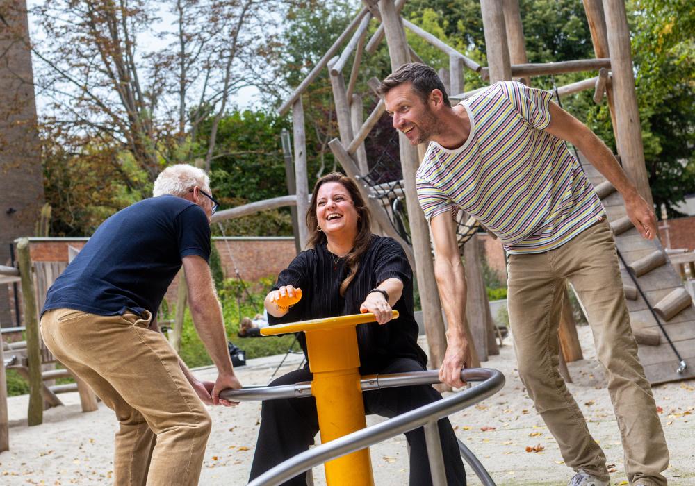 Wouter, Tine en Peter 