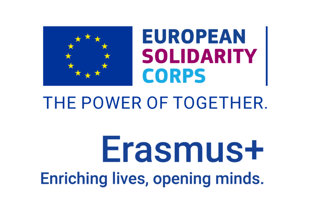 Logos Erasmus+ en ESC
