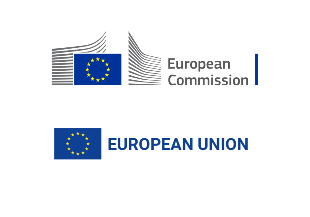 Logo's EC en EU