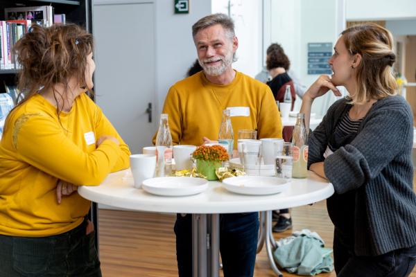 Catch'Up in gesprek lunch