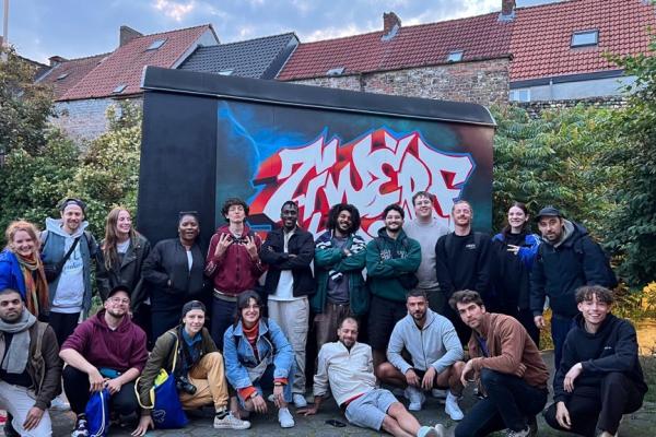 Hip Hop Hosting groepsfoto