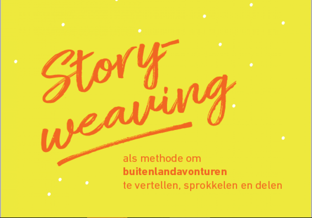 Storyweaving boekje cover