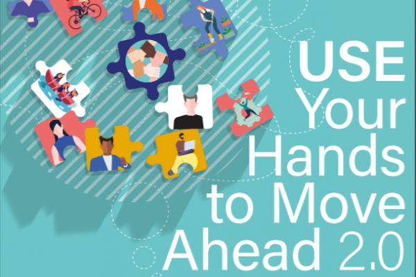 Use your hands to move ahead 2.0 cover