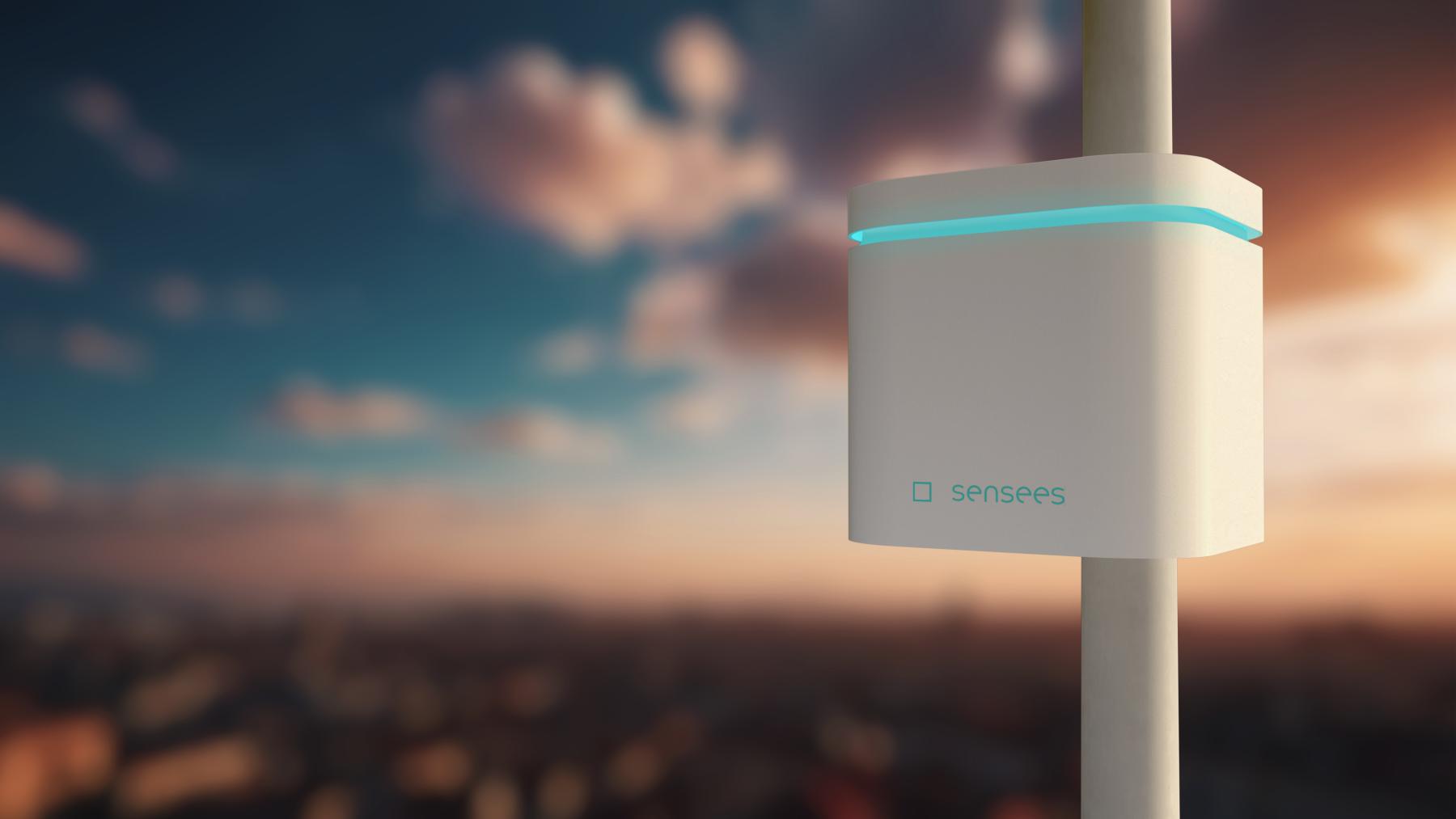 Sensees monitort de luchtkwaliteit en andere omgevingsfactoren