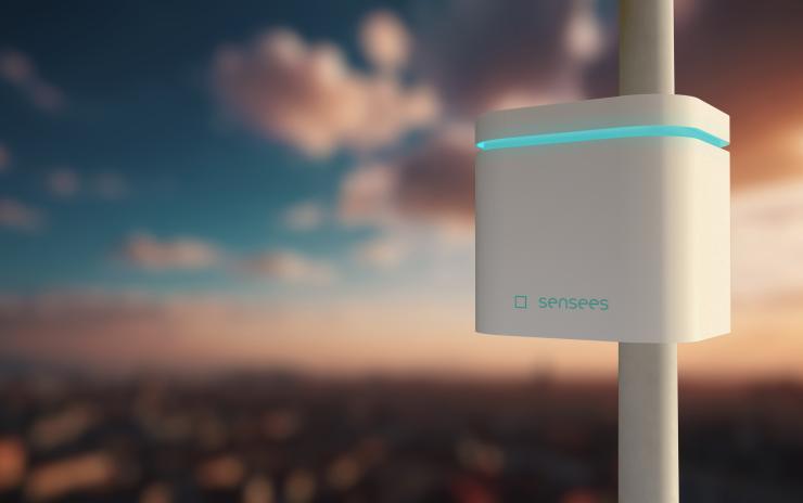 Sensees monitort de luchtkwaliteit en andere omgevingsfactoren