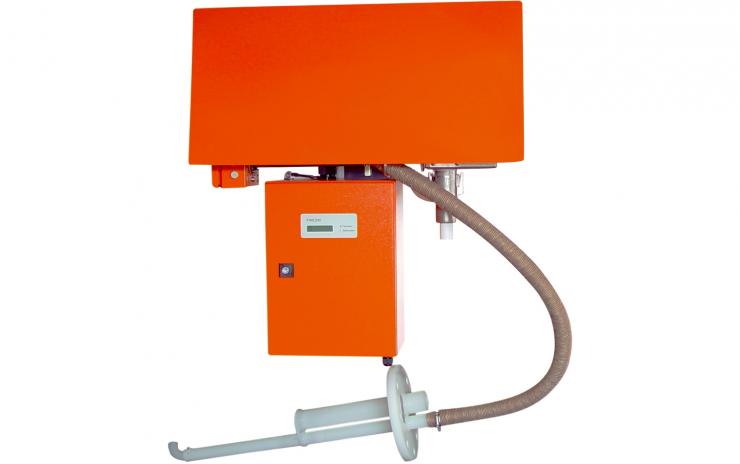 Forward scattering stofmeting op verzadigde gassen