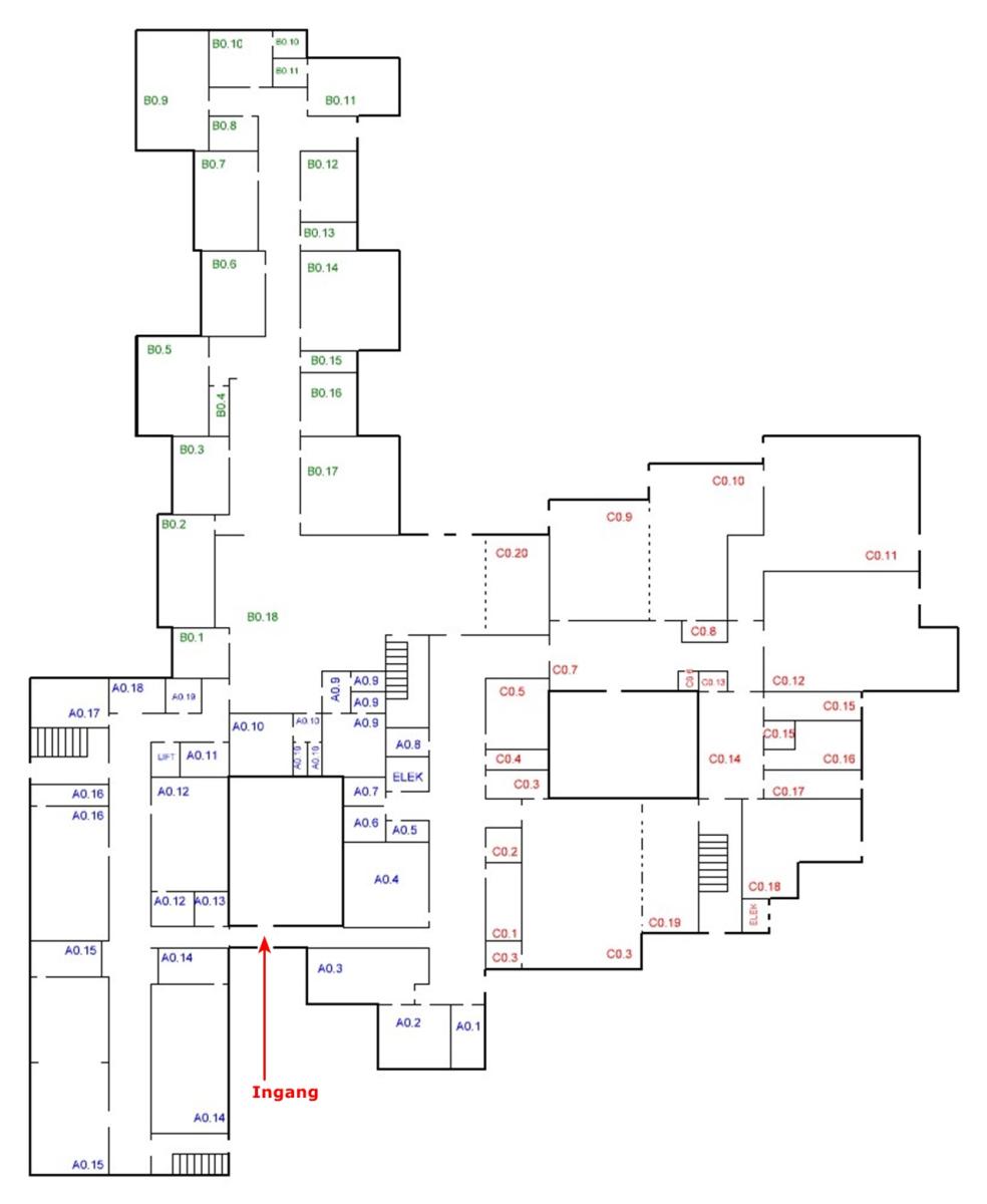 Grondplan Popelin