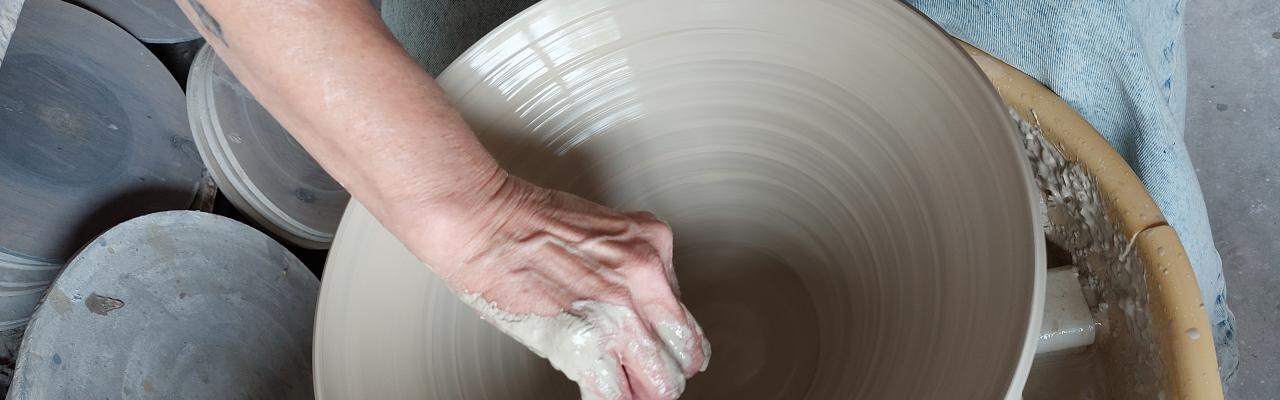 Evenementfoto Potten draaien op woensdagnamiddag