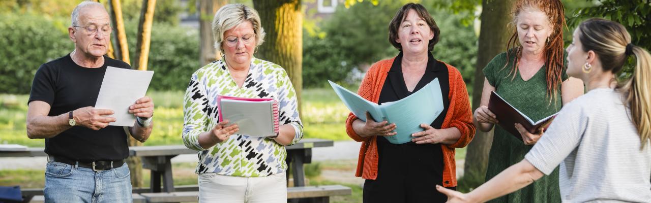 Evenementfoto Samenzang: van basis naar balans