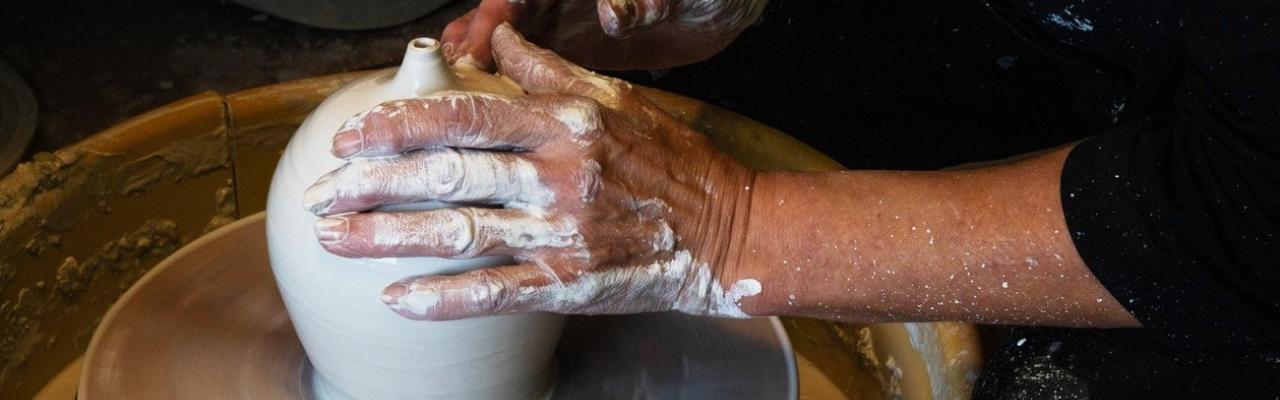 Evenementfoto Draaien met porselein