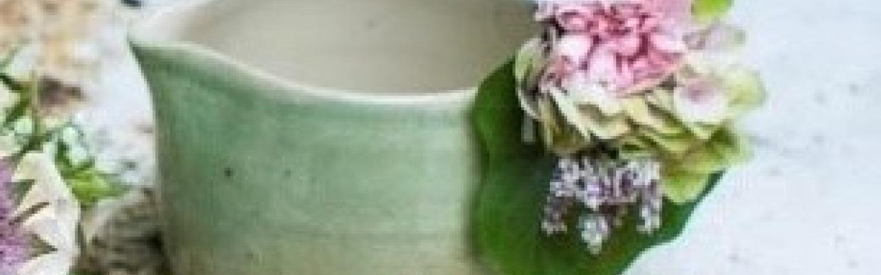 Evenementfoto Creatief combineren: keramiek & droogbloemen