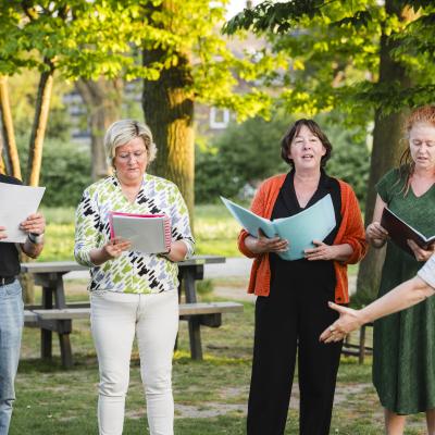 Evenementfoto Samenzang: van basis naar balans