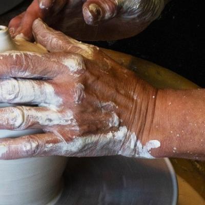 Evenementfoto Draaien met porselein