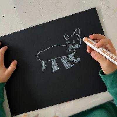 Evenementfoto Beeldlabo 2de en 3de kleuterklas - groep 1