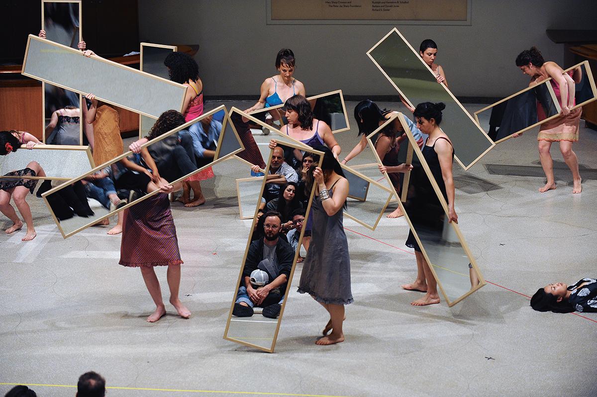 Joan Jonas, Mirror Piece (2010), Guggenheim Museum