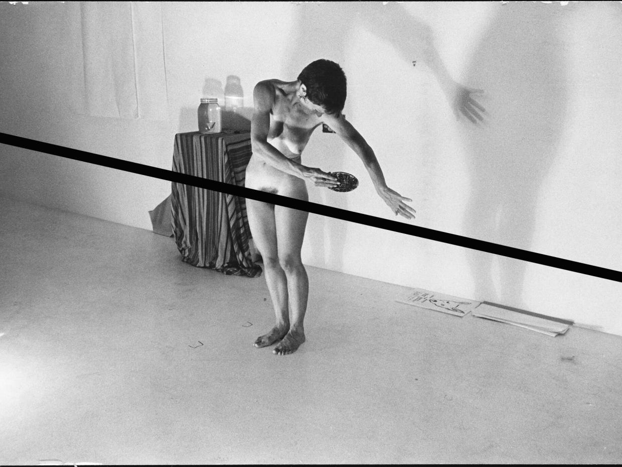 Joan Jonas, Mirror Check, 1970