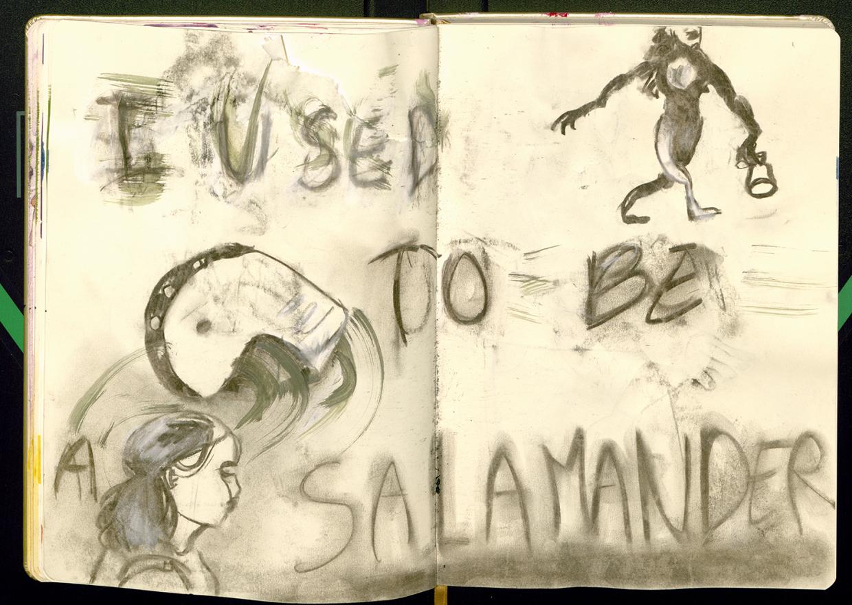 "I used to be a salamander"