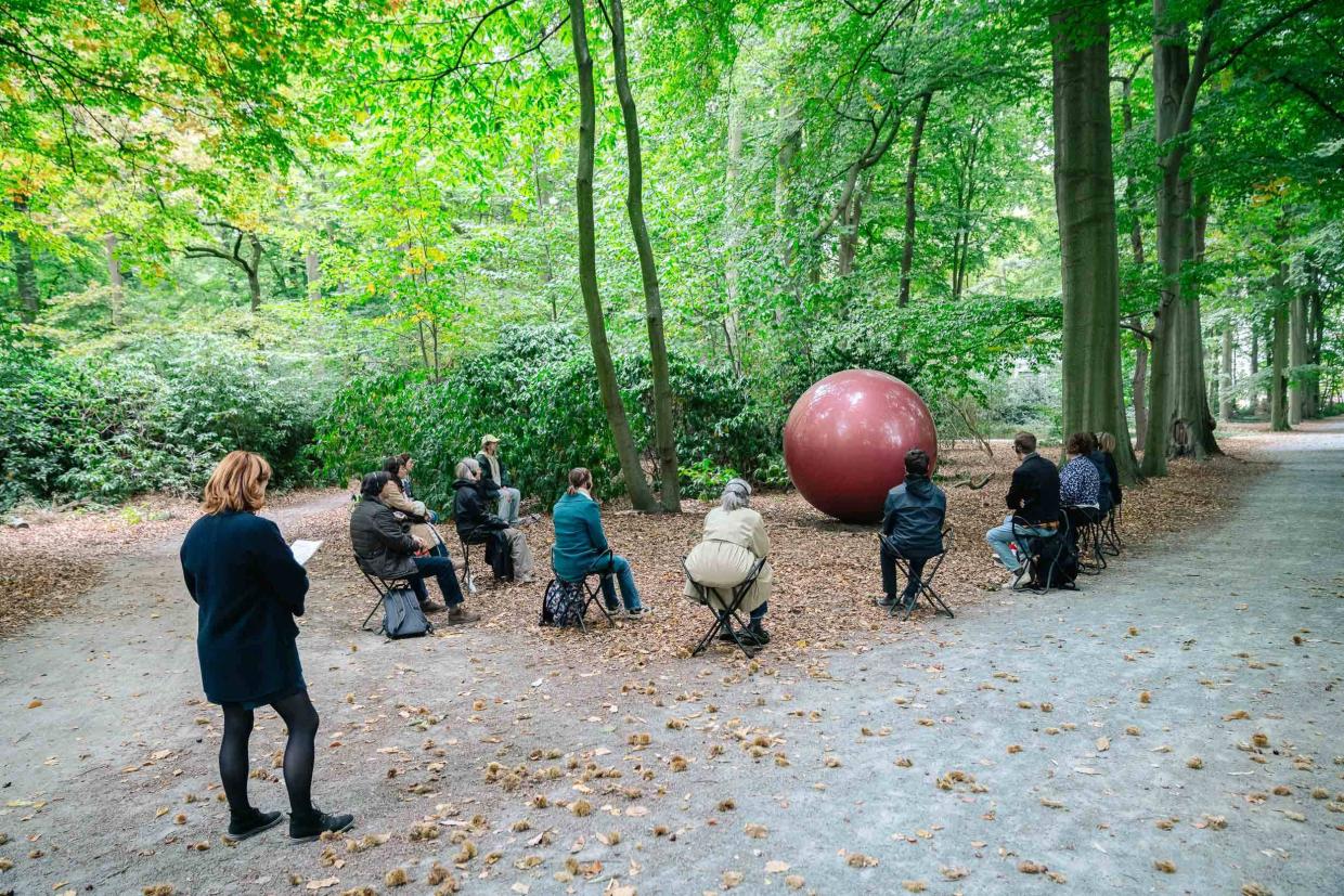 Workshop in het kunstpark, Studiedag 03.10.2025
