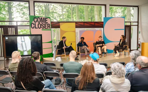 Artist Talk - Photo © Tom Cornille