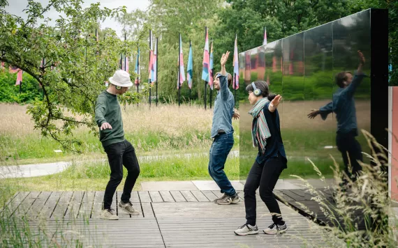 A Walk In The Sculpture Park — Photo © Tom Cornille
