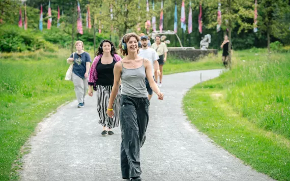 A Walk In The Sculpture Park - Photo © Tom Cornille