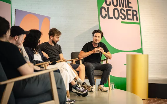 Artist Talk - Photo © Tom Cornille