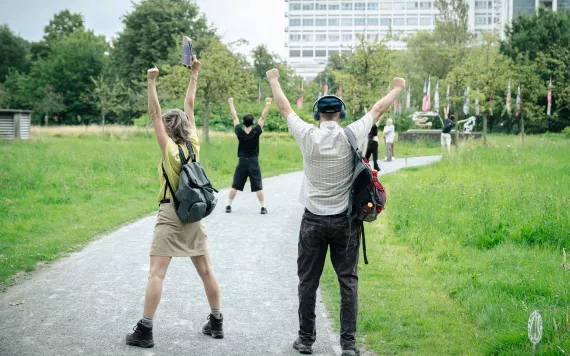 A Walk In The Sculpture Park - Photo © Tom Cornille