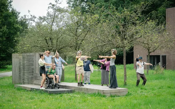 A Walk In The Sculpture Park - Photo © Tom Cornille