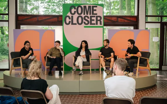 Artist Talk - Photo © Tom Cornille