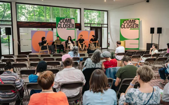 Artist Talk - Photo © Tom Cornille