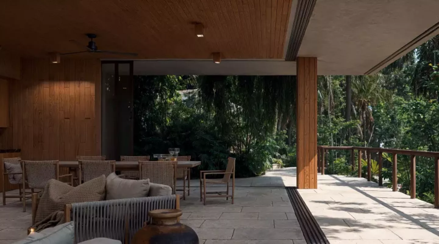 Interieur van een moderne villa