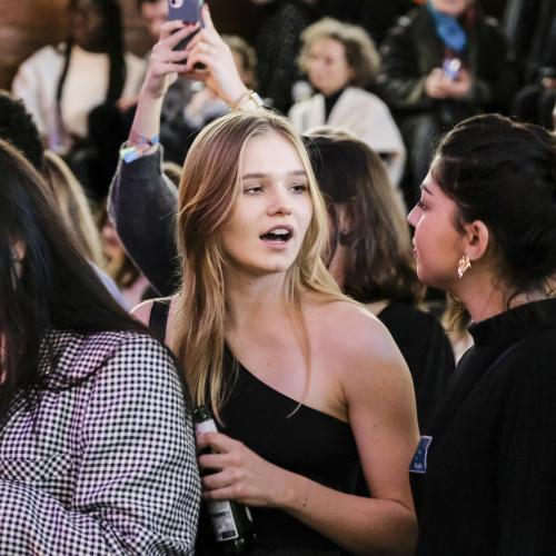 partying