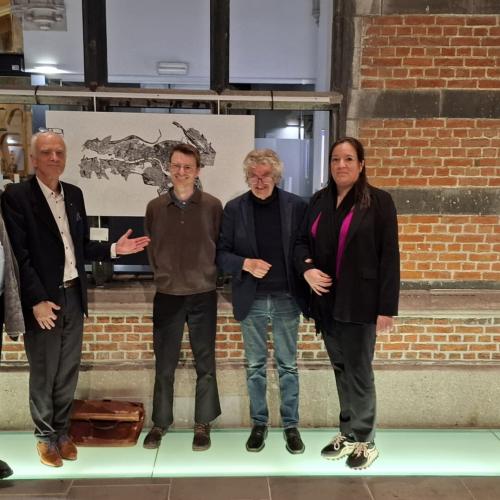 Jury en winnaar Pieter Van de Walle 