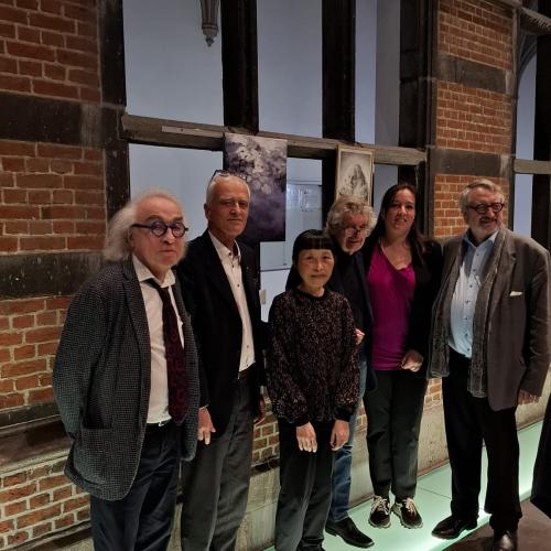 Jury en laureaat Mona Nonneman