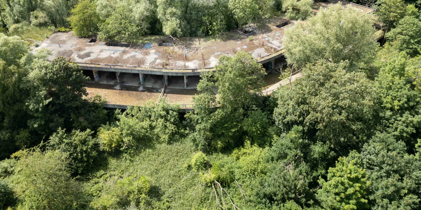 Hotelruïne Vrijbroekpark