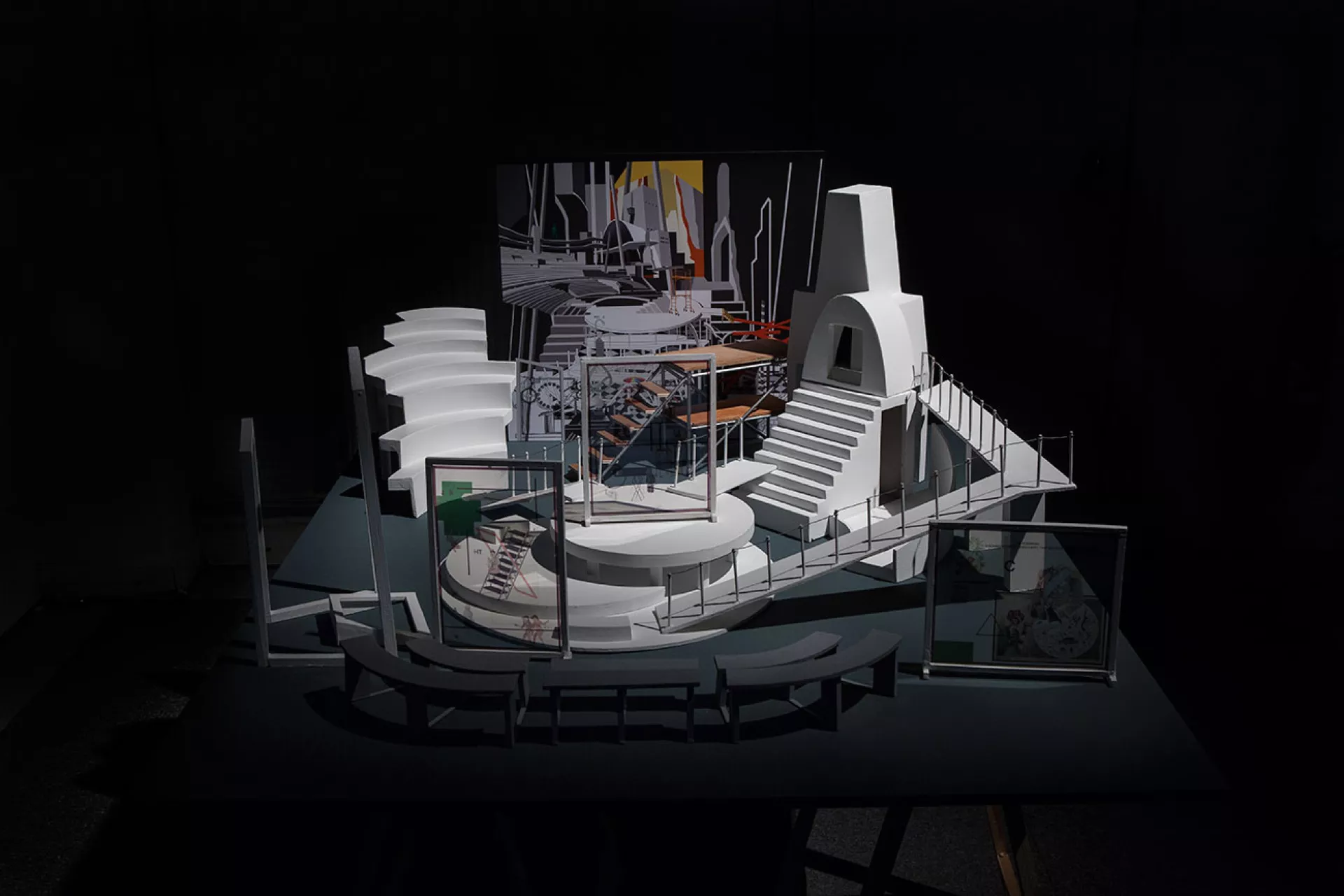 Rana Hamadeh, The Sleepwalkers, 2016, installation view at The Showroom, London, photo: Daniel Brooke and courtesy of the artist Rana Hamadeh, The Sleepwalkers, 2016, installation view at The Showroom, London, photo: Daniel Brooke and courtesy of the artist