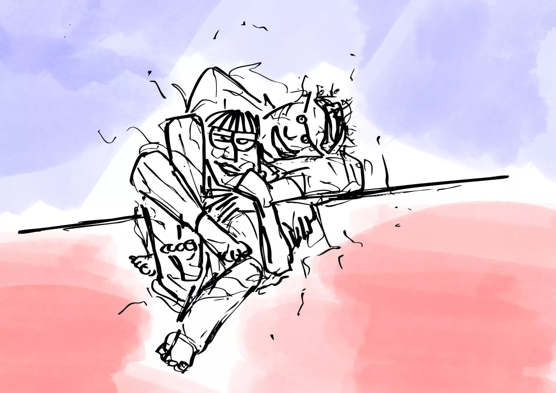 Benjamin Vandewalle en Eva Heselmans